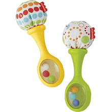 Carica l'immagine nel visualizzatore di Gallery, Fisher-Price - Maracas Baby Scoperte, 2 Coloratissime Maracas Da Afferrare, Scuotere E Suonare, Giocattolo Per Bambini 3+ Mesi, BLT33