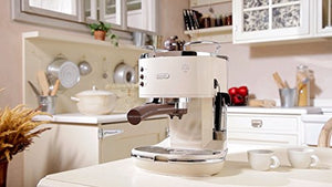 De'Longhi Icona Vintage ECOV 311.BG, Macchina per caffè espresso Beige - Ilgrandebazar