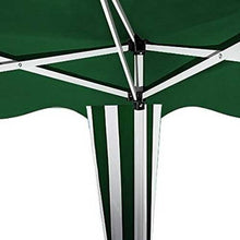 Carica l&#39;immagine nel visualizzatore di Gallery, BAKAJI Gazebo 3x3 Mt Pieghevole Impermeabile Richiudibile 3 x 3 Tendone Verde