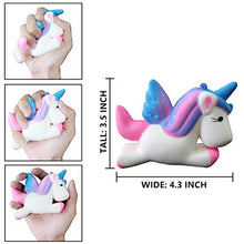 Carica l&#39;immagine nel visualizzatore di Gallery, Yetech 4 Pezzi Squishy Galaxy Kawaii Cervo Unicorno Tooth Panda Squishies... - Ilgrandebazar