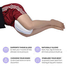 Carica l'immagine nel visualizzatore di Gallery, Leg Memory Foam Cushion Pillow, Back Hip Legs Knee Support Nerve Pressure... - Ilgrandebazar
