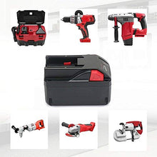 Carica l&#39;immagine nel visualizzatore di Gallery, REEXBON Milwaukee 28V 3.0Ah Li-ion Batteria di Ricambio per