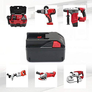 REEXBON Milwaukee 28V 3.0Ah Li-ion Batteria di Ricambio per