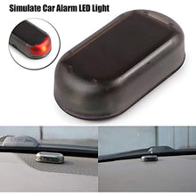 Carica l'immagine nel visualizzatore di Gallery, Solar Power simulato allarme per auto, LED antifurto luci di segnalazione, lampeggiante lampada di sicurezza, Nuovo Allarme Auto Luce LED, Allarme Furto Flash Lampeggiante, Luce Rossa