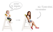 Carica l&#39;immagine nel visualizzatore di Gallery, Roba Seggiolone Evolutivo Sit Up Iii, che Diventa Sedia, in Bianco - Ilgrandebazar
