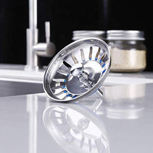 Carica l'immagine nel visualizzatore di Gallery, KES Tappo Per Lavello Spina Dei Rifiuti Cucina, SUS 304 Acciaio INOX, 2 2 Pcs - Ilgrandebazar