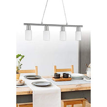 Carica l&#39;immagine nel visualizzatore di Gallery, Reality Leuchten R30014007 - Lampada da soffitto a 4 luci, metallo, bianco...