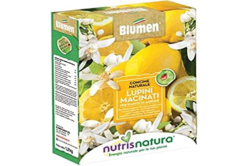 Nutrisnatura CONCIME Naturale LUPINI MACINATI Limoni E Piante di AGRUMI