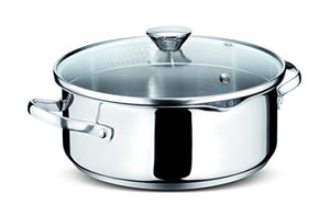 Lagostina Set Smart 9 Pezzi, Acciaio Inossidabile, Argento, 22 cm - Ilgrandebazar