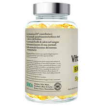 Carica l'immagine nel visualizzatore di Gallery, Rite-Flex Vitamin D3 2000IU (50μg) per supporto osseo - sistema congiunto e...