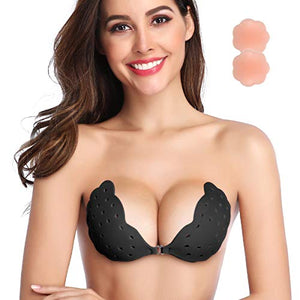 Niidor Reggiseno Adesivo Senza Spalline appiccicoso Invisibile Reggiseno... - Ilgrandebazar