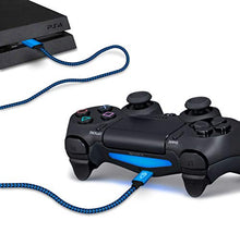 Carica l&#39;immagine nel visualizzatore di Gallery, 2x 4m cavo di ricarica in 4 metri, 2 x Cavo da USB a Micro USB, nero-blu
