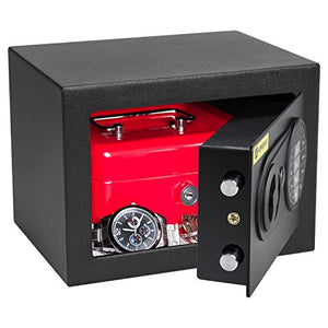 Homesafe HV17E Cassaforte Elettronica, 17x23x17cm (HxWxD), (HxWxD) - Ilgrandebazar