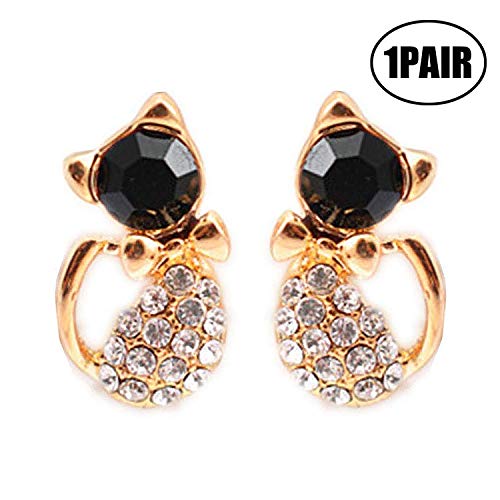 LEEQ Orecchini di Strass con in Argento 925 da Donna encantadoras（Style 5） - Ilgrandebazar