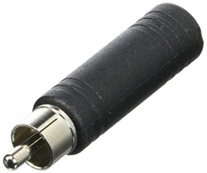 Accu cavo RCA a 6.3 mm jack accoppiatore adattatore spina