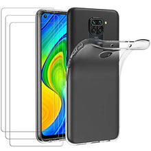 Carica l'immagine nel visualizzatore di Gallery, iVoler Custodia Cover per Xiaomi Redmi Note 9 + 3 Pezzi Pellicola Protettiva...