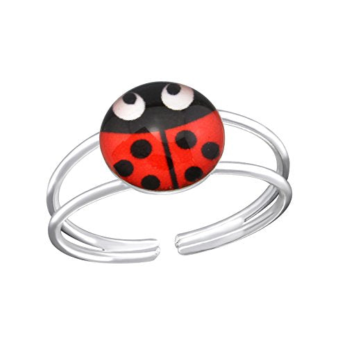 Tata Gisèle Anello bambino in argento 925/000 rodiato – regolabile –... - Ilgrandebazar