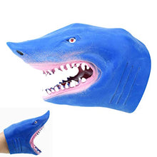 Carica l&#39;immagine nel visualizzatore di Gallery, STOBOK Shark Hand Puppet Toy Simpatico Role Play per Bambini...