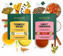 Carica l&#39;immagine nel visualizzatore di Gallery, VAHDAM Migliori assortimenti di tè | 15 diverse bustine di tè assortimenti di campionari confezione regalo Variety Pack | Meglio di tè nero, tè verde, tè Oolong, tè alle erbe e tè Chai | regalo natale