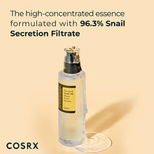 Carica l'immagine nel visualizzatore di Gallery, COSRX Advanced Snail 96 Mucin Power Essence 100ml, Essenza Viso con 96,3% Bava di Lumaca (Snail Mucin), Idratazione di lunga durata, Migliora la vitalità , lenisce la pelle disidratata, Ipoallergenico, Cura Della Pelle, Skincare Coreana