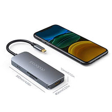 Carica l'immagine nel visualizzatore di Gallery, dodocool HUB USB C, Adattatore 7 in 1 C con 4K HDMI, USB-C 100W PD, 3...