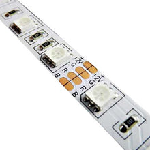 Carica l&#39;immagine nel visualizzatore di Gallery, STRISCIA BOBINA A LED 5050 RGB 5METRI SMD 5 METRI LUCE MULTICOLOR COLORI...
