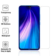 Carica l&#39;immagine nel visualizzatore di Gallery, HTDELEC Cover Xiaomi Redmi Note 8 + 2 Pezzi 8, Trasparente