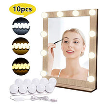 Carica l&#39;immagine nel visualizzatore di Gallery, Luci di Specchio per Trucco LED Lampada da 10 Pcs - Lampadine Dimmerabili - Ilgrandebazar