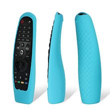 Carica l'immagine nel visualizzatore di Gallery, MWOOT Custodie Protezione in Silicone per LG AN-MR19BA AN-MR18BA Nero e Blu - Ilgrandebazar