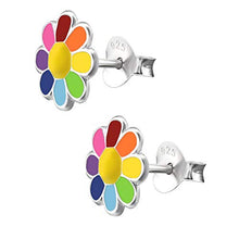 Carica l&#39;immagine nel visualizzatore di Gallery, Laimons Kids Orecchini a pressione per bambini gioielli Fiore... - Ilgrandebazar