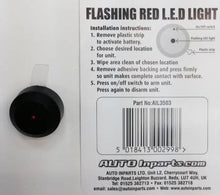 Carica l'immagine nel visualizzatore di Gallery, E-Tech Lampeggiante LED Rosso – Manichino di Allarme allontana i ladri – Uso... - Ilgrandebazar
