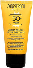 Carica l'immagine nel visualizzatore di Gallery, Angstrom Crema Solare Viso per un'Abbronzatura Ottima, Protezione Viso 50+ Abbronzante con Azione Ultra Idratante, Nutriente e Duratura, Indicata per Pelli Sensibili, 50 ml