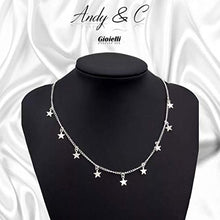 Carica l&#39;immagine nel visualizzatore di Gallery, Andy &amp; C Cielo Stellato Collana Donna Acciao Inossidabile Oro e Argento - Ilgrandebazar
