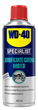 Carica l'immagine nel visualizzatore di Gallery, WD-40 Specialist Moto Lubrificante Catena Moto per Condizioni Asciutte 400 ml