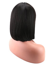 Carica l&#39;immagine nel visualizzatore di Gallery, Kalyss, parrucca da donna a caschetto liscio, colore nero, in kanekalon... - Ilgrandebazar