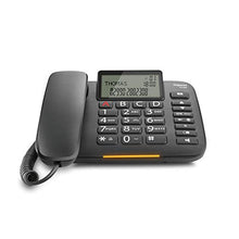 Carica l&#39;immagine nel visualizzatore di Gallery, Gigaset DL380 Telefono Fisso, Ampio Display, Grandi Tasti Ergonomici, Nero - Ilgrandebazar