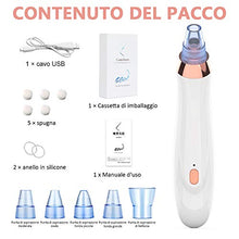 Carica l&#39;immagine nel visualizzatore di Gallery, Aspiratore Punti Neri, Neri Rimozione Pulizia di Viso USB...