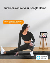 Carica l'immagine nel visualizzatore di Gallery, Imou Telecamera Wi-Fi Interno, 1080P Videocamera di Sorveglianza, Tracciamento del Movimento con Sirena, Telecamera WiFi con Rilevamento Umano, Audio Bidirezionale, Funziona con Alexa, 2,4G, Ranger 2C