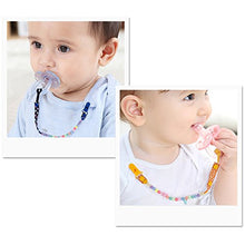 Carica l&#39;immagine nel visualizzatore di Gallery, Lictin 5 PCS Clip Per Ciuccio Catena Pulsante Fisso Regolare La Verde - Ilgrandebazar