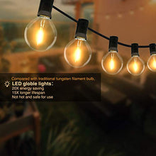Carica l&#39;immagine nel visualizzatore di Gallery, Catena Luminosa Esterno, Litogo 9,5m Luci da Esterno LED Catene Luminose per...