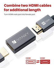 Carica l'immagine nel visualizzatore di Gallery, iVANKY 4K Adattatore HDMI Femmina (Connettori Placcati Oro), 2 Pezzi