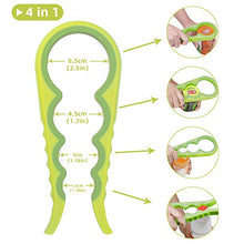 Carica l&#39;immagine nel visualizzatore di Gallery, Apribarattoli, Apriscatole professionale 2 Pezzi, Verde