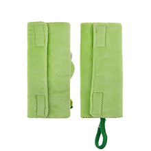 Carica l&#39;immagine nel visualizzatore di Gallery, INCHANT Cartoon Animal morbida cablaggio della cintura di sicurezza Green