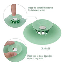 Carica l&#39;immagine nel visualizzatore di Gallery, FUNNY HOUSE 5 Pezzi Tappo per Vasca da Bagno, Universale lavello... - Ilgrandebazar