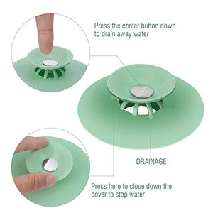 FUNNY HOUSE 5 Pezzi Tappo per Vasca da Bagno, Universale lavello... - Ilgrandebazar