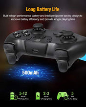 Carica l&#39;immagine nel visualizzatore di Gallery, Pro Controller per Nintendo Switch Wireless Bluetooth blu