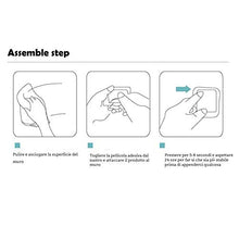 Carica l'immagine nel visualizzatore di Gallery, YIGII Ganci Adesivi in Acciaio Inox portasciugamani per Cucina e...