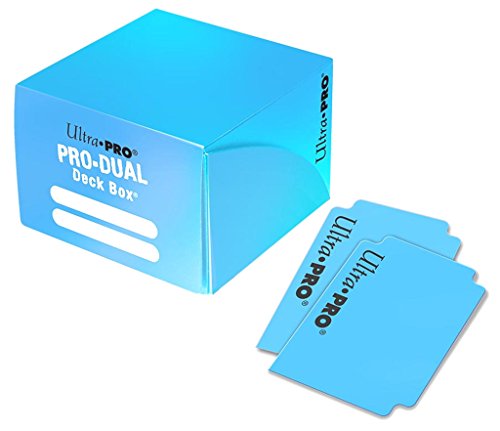Ultra PRO PRO-Dual Deck Box Light Blue 180 - Magic: The Gathering - Commander - Ilgrandebazar