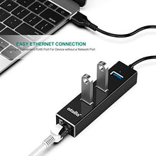 Carica l'immagine nel visualizzatore di Gallery, Atolla Adattatore USB Ethernet, Hub 3.0 in Alluminio 3 Porte USB...