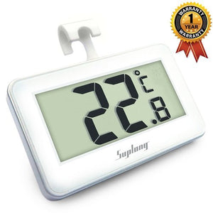 AIGUMI, termometro digitale per frigorifero e congelatore, White - Ilgrandebazar